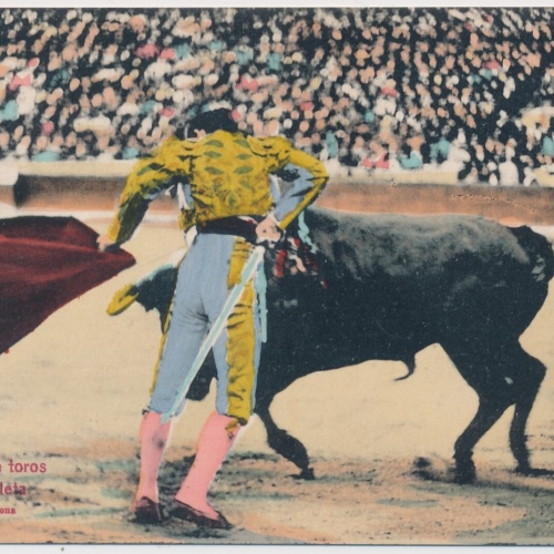 AK, Corrida de Toros, Stierkampf, Pase de muleta (S847)