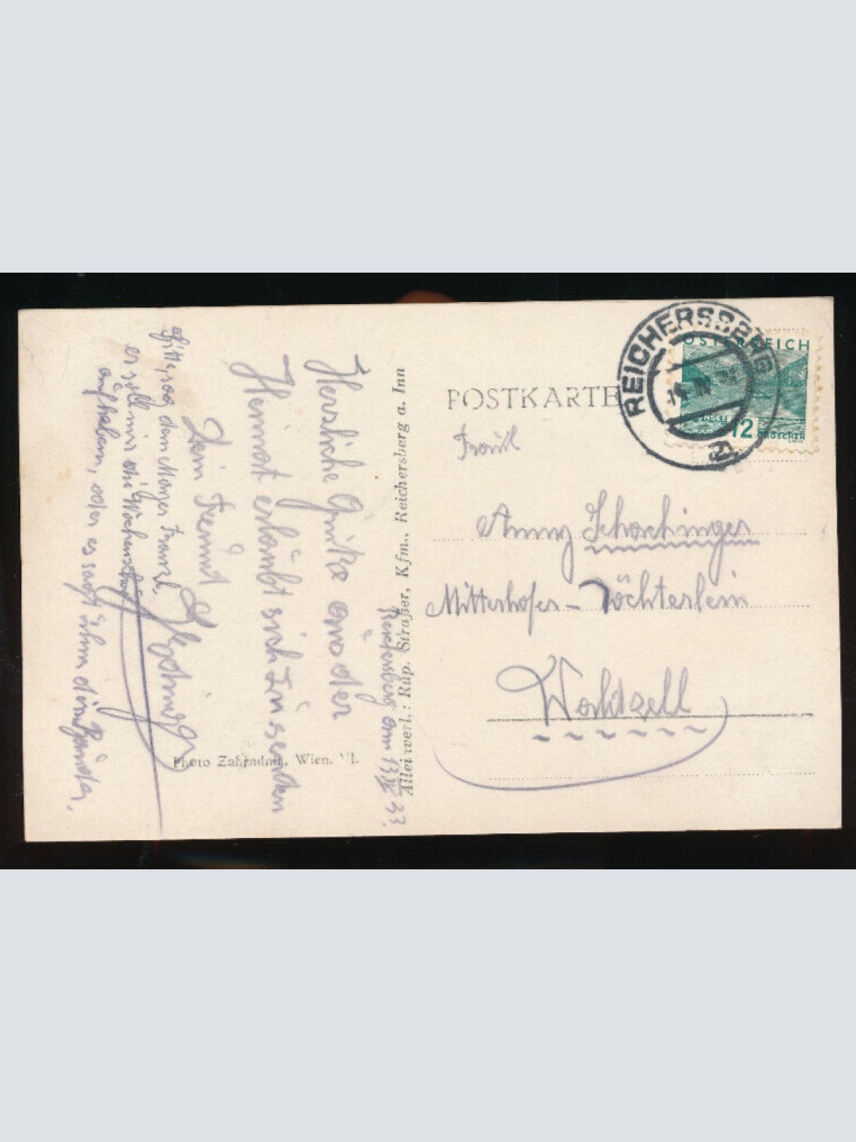 AK aus Reichersberg Oberösterreich (5091)