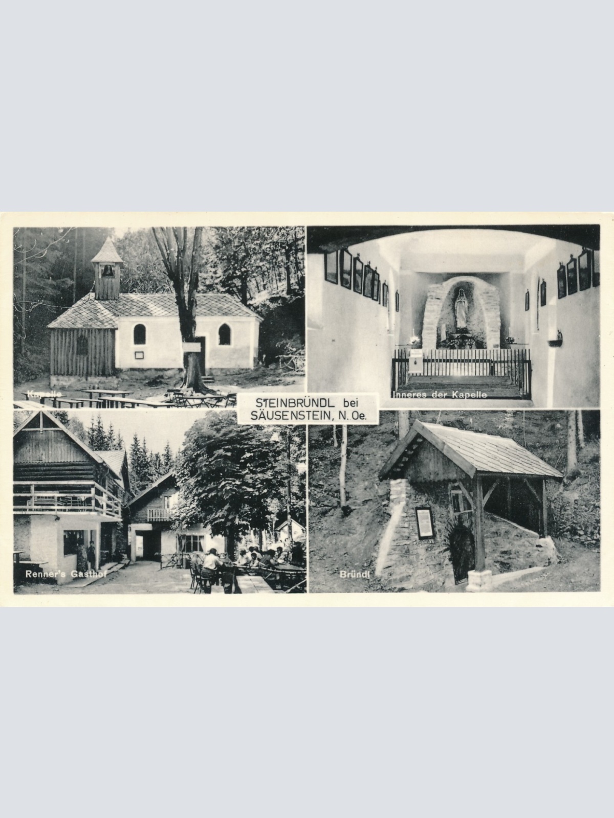 AK, Steinbründl bei Säusenstein, Niederösterreich (S850)