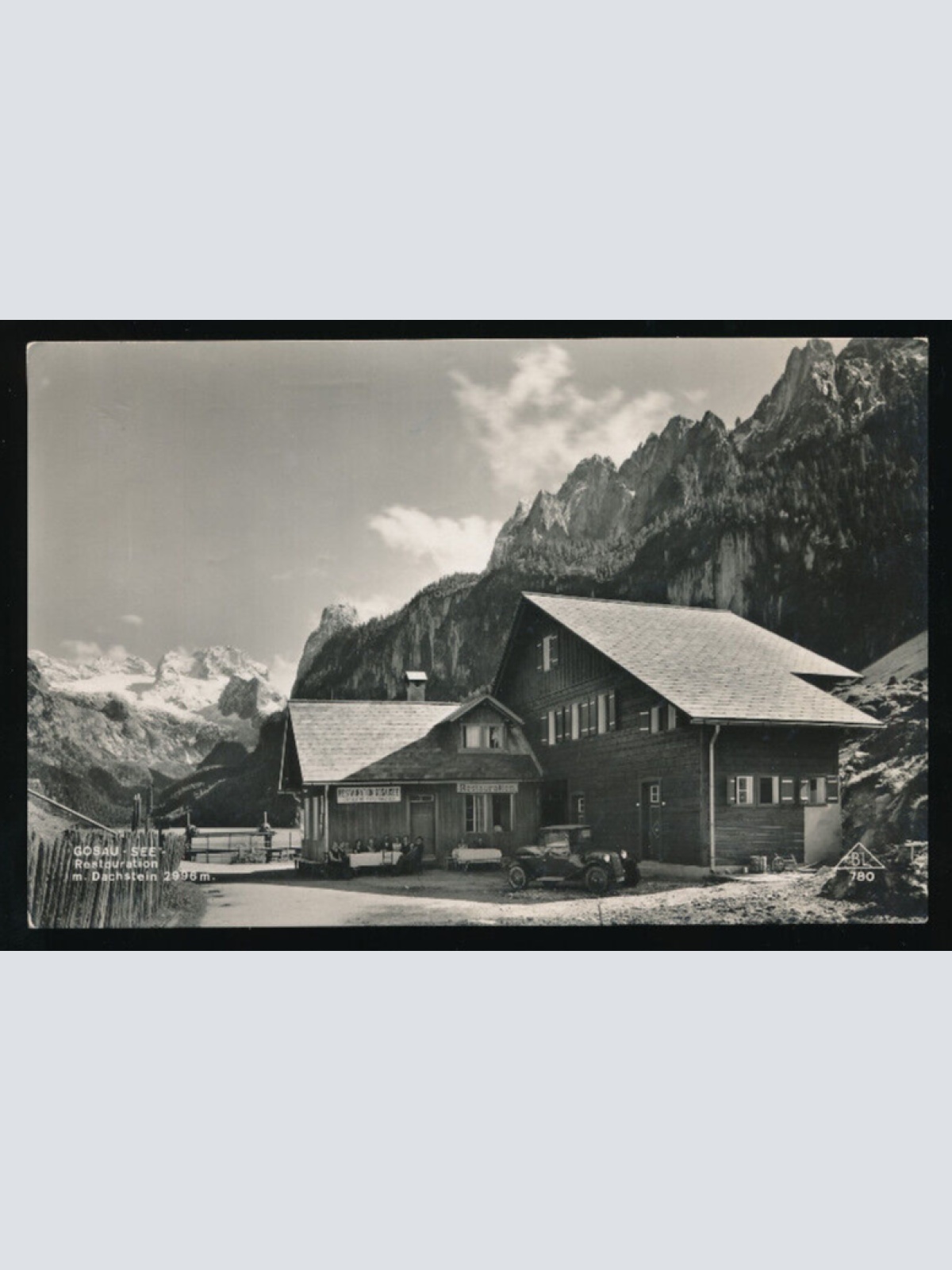 AK aus Gosau See Restauration Oberösterreich (4960)