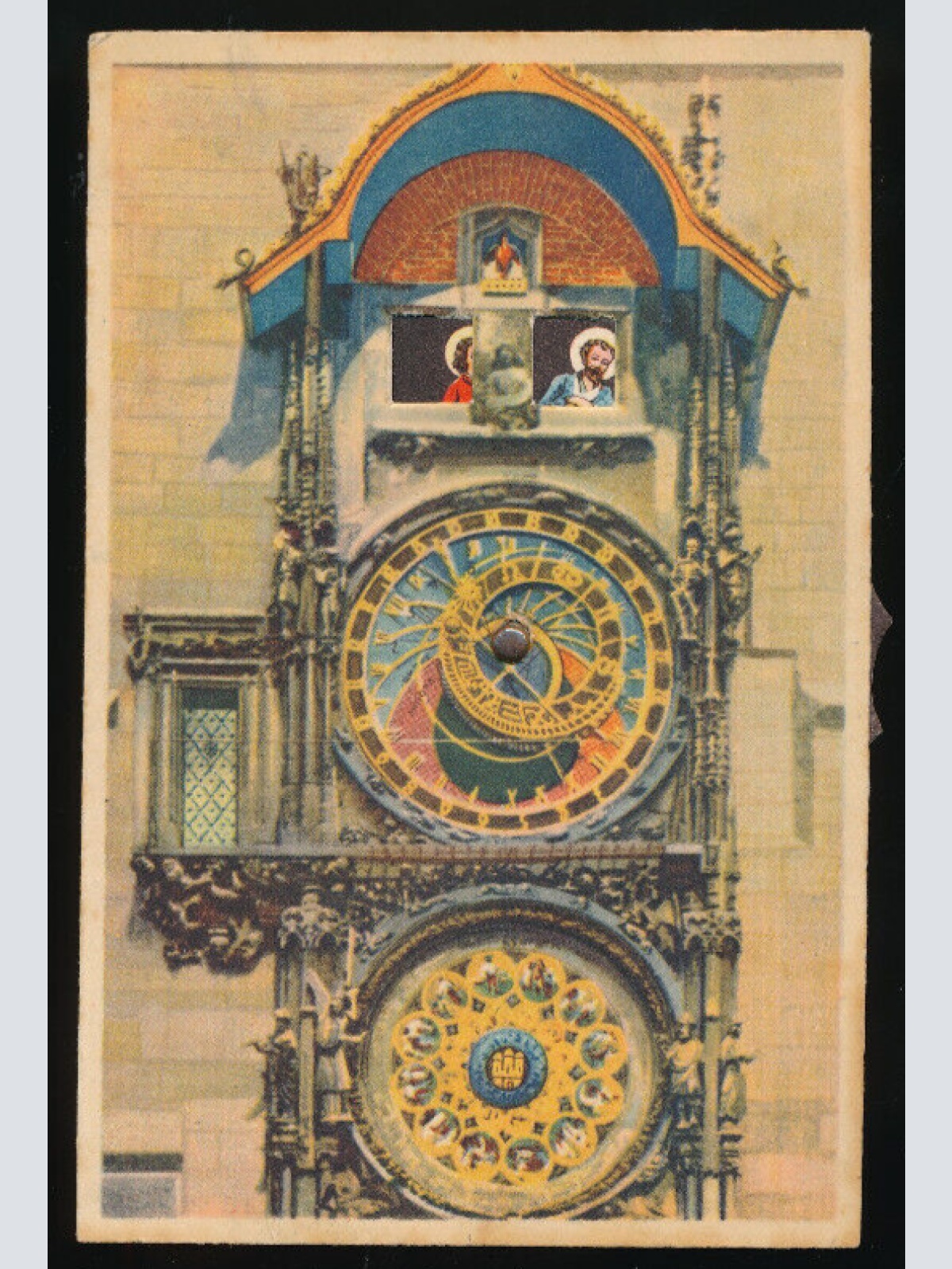 Mechanische - Karte aus Prag Tschechoslowakei (4892)