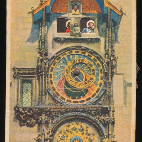 Mechanische - Karte aus Prag Tschechoslowakei (4892)