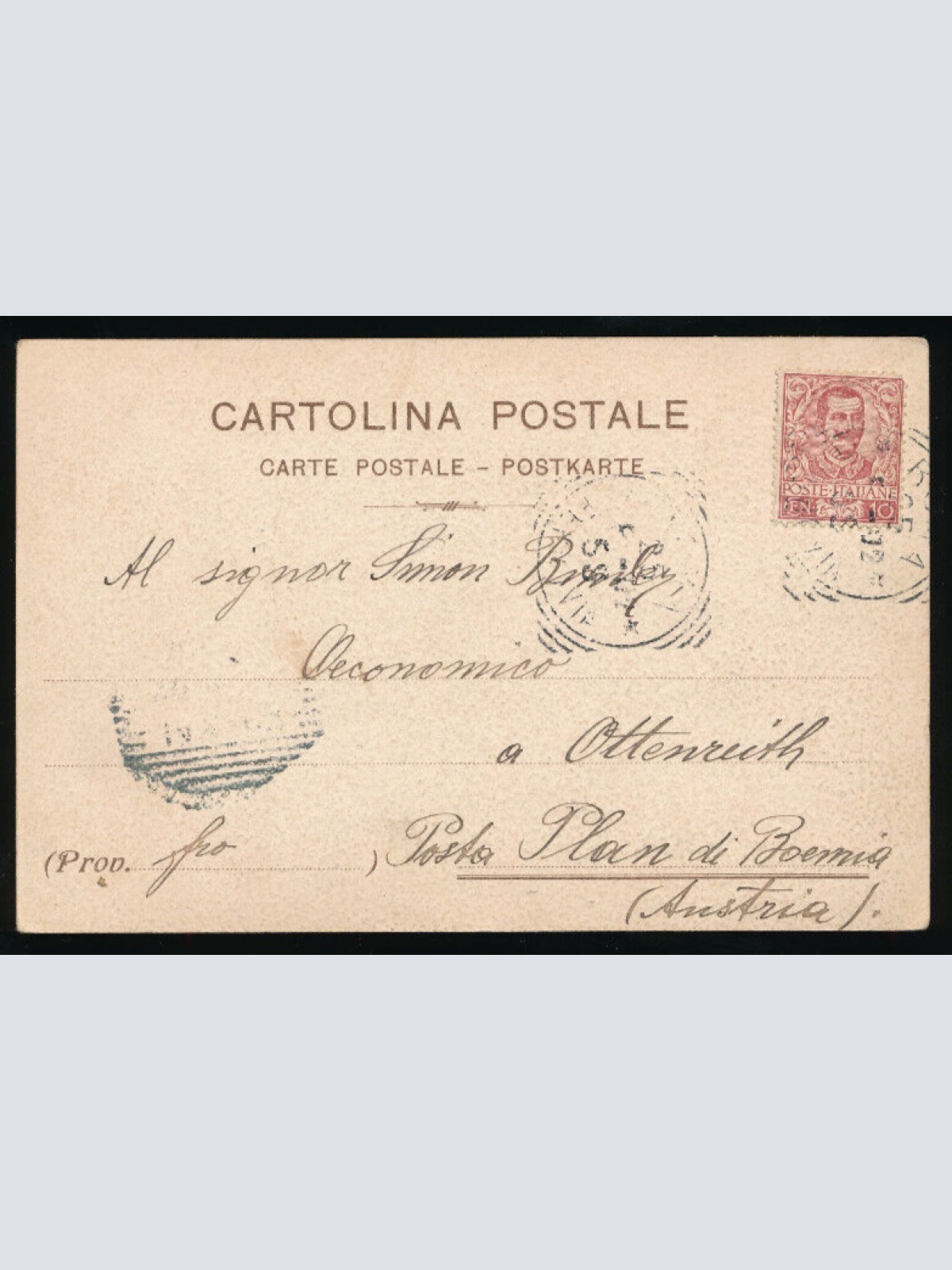 Litho - Karte aus Roma - Rom Basilica di S. Pietro in Vaticano Italien (4934)