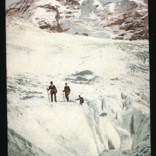 AK vom Eigergletscher und Mönch Schweiz (4627)