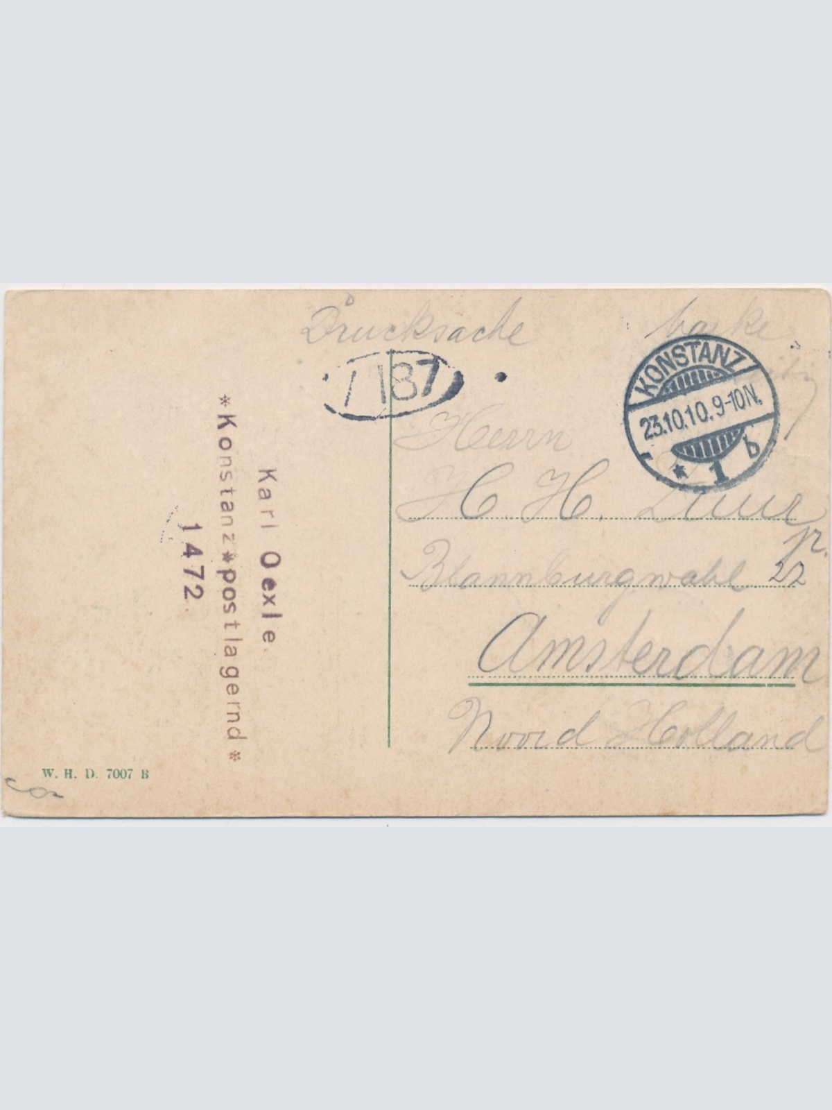 AK, Konstanz am Bodensee, Baden-Württemberg, Schnetztorturm (S1009)