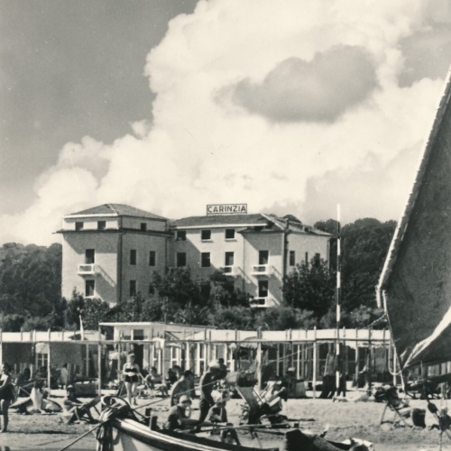 AK, Riccione, Hotel Pensione Carinzia, Italien (S1013)