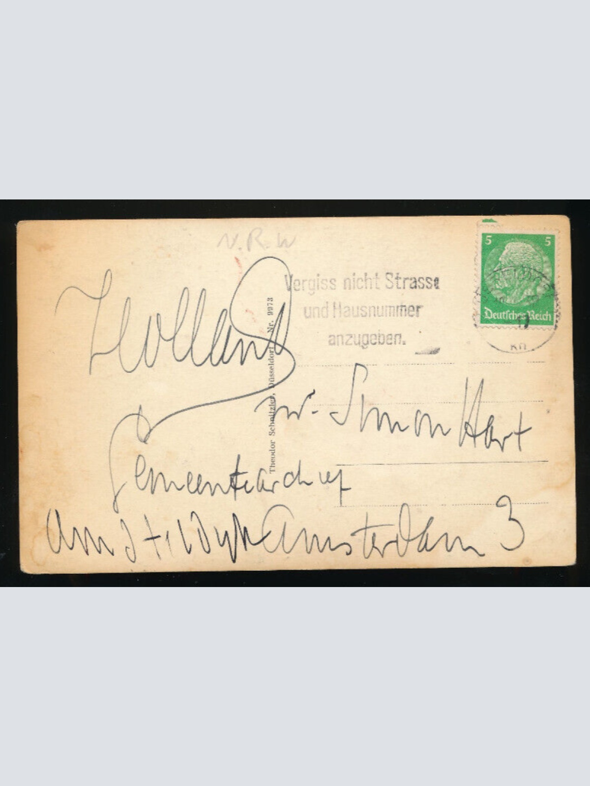 AK aus Düsseldorf mit Willhelm Marx Haus Nordrhein - Westfalen (5214)