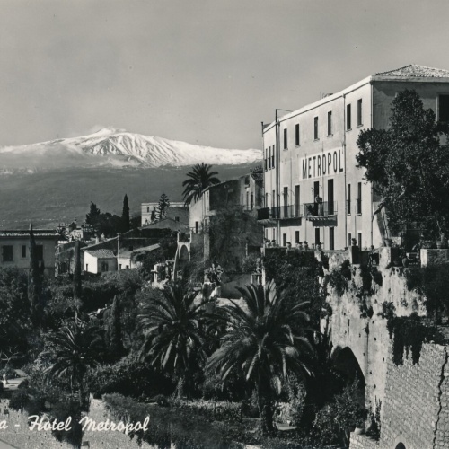 AK, Taormina, Metropol Hotel, Italien (S1014)