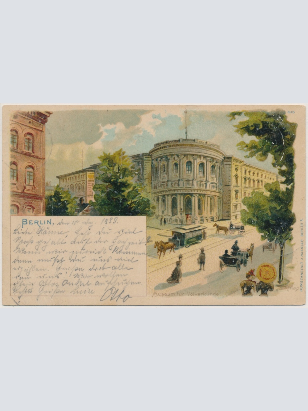 AK, Berlin, Museum für Völkerkunde (S720)