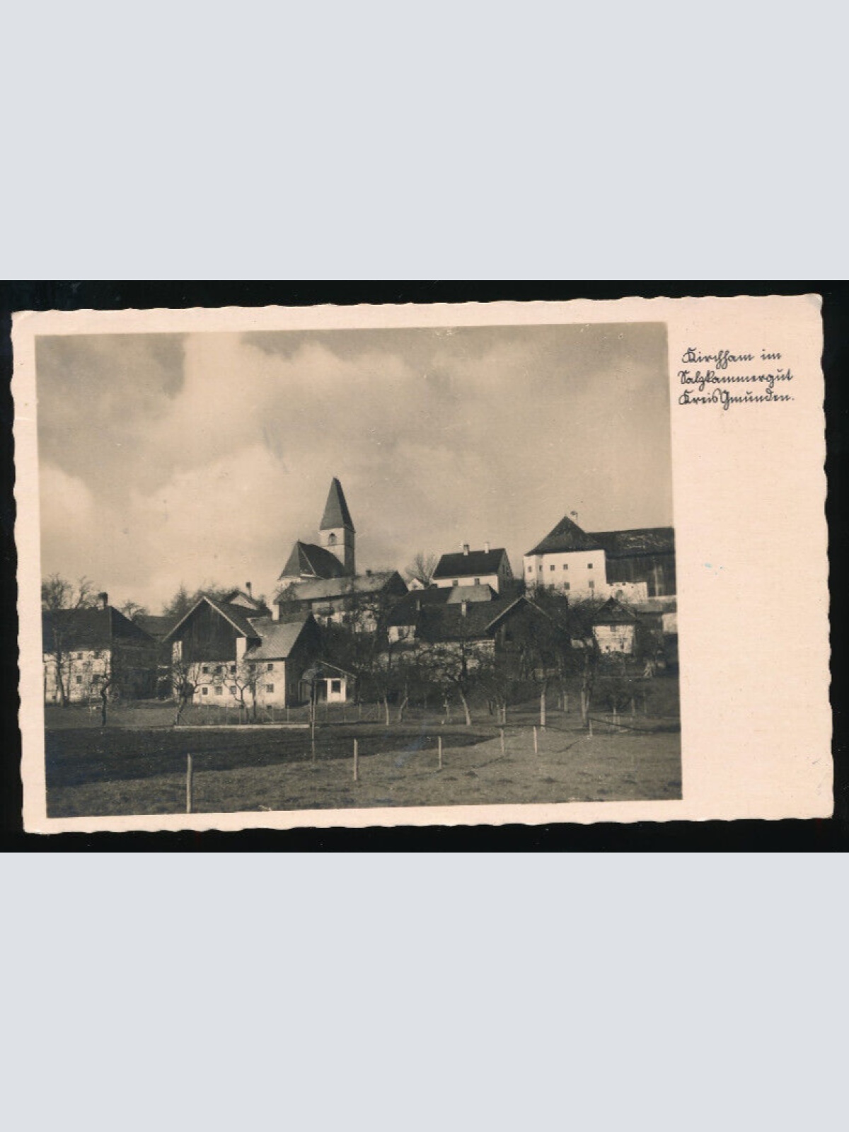 AK aus Kirchham bei Gmunden Oberösterreich (4961)