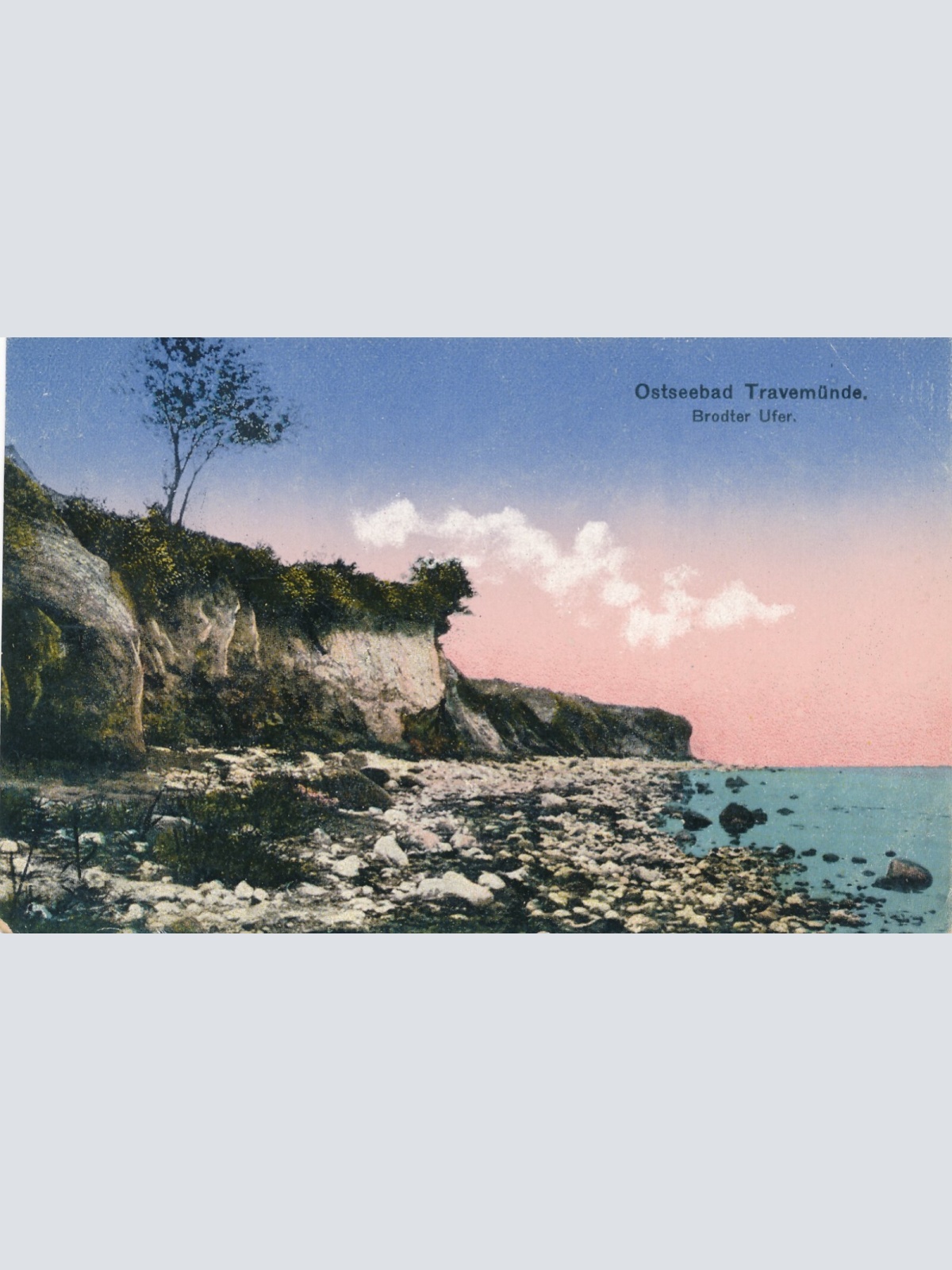 AK, Ostseebad Travemünde, Brodter Ufer, Schleswig Holstein (S991)