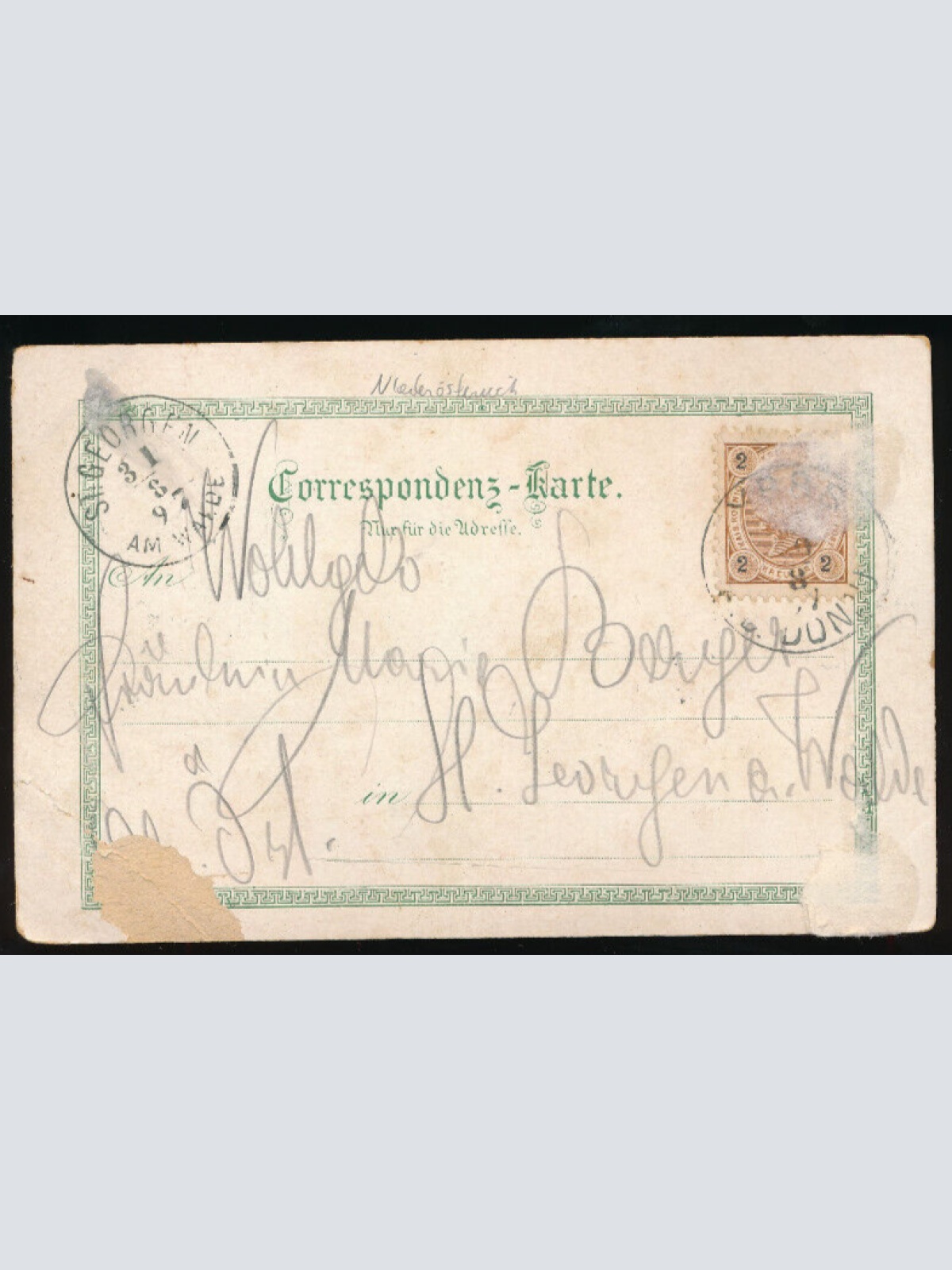 Litho - Karte gruss aus Maria Taferl Niederösterreich (4943)