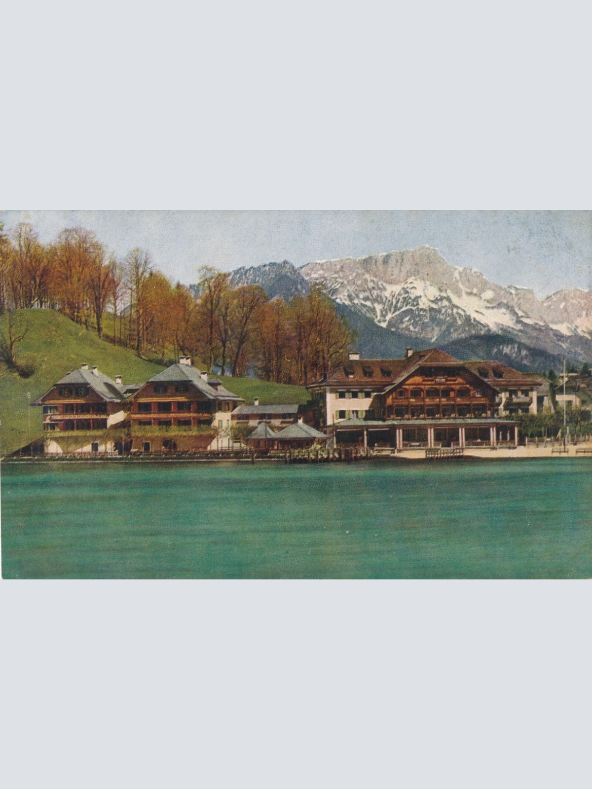 AK, Hotel Schiffmeister am Königssee, Bayern (S984)