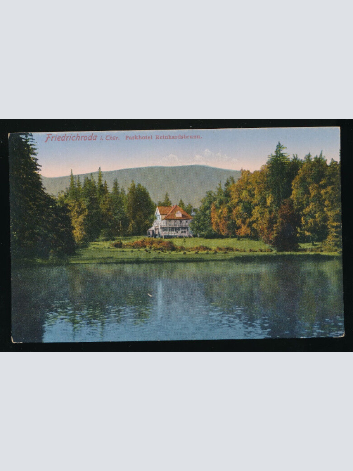 AK aus Friedrichroda mit Parkhotel Thüringen (5195)