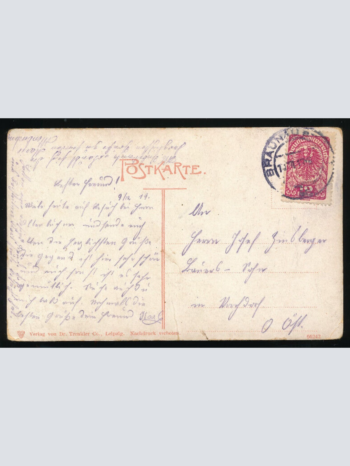 AK die Salzach aus der Vogelschau von Laufen bis Burghausen (4966)