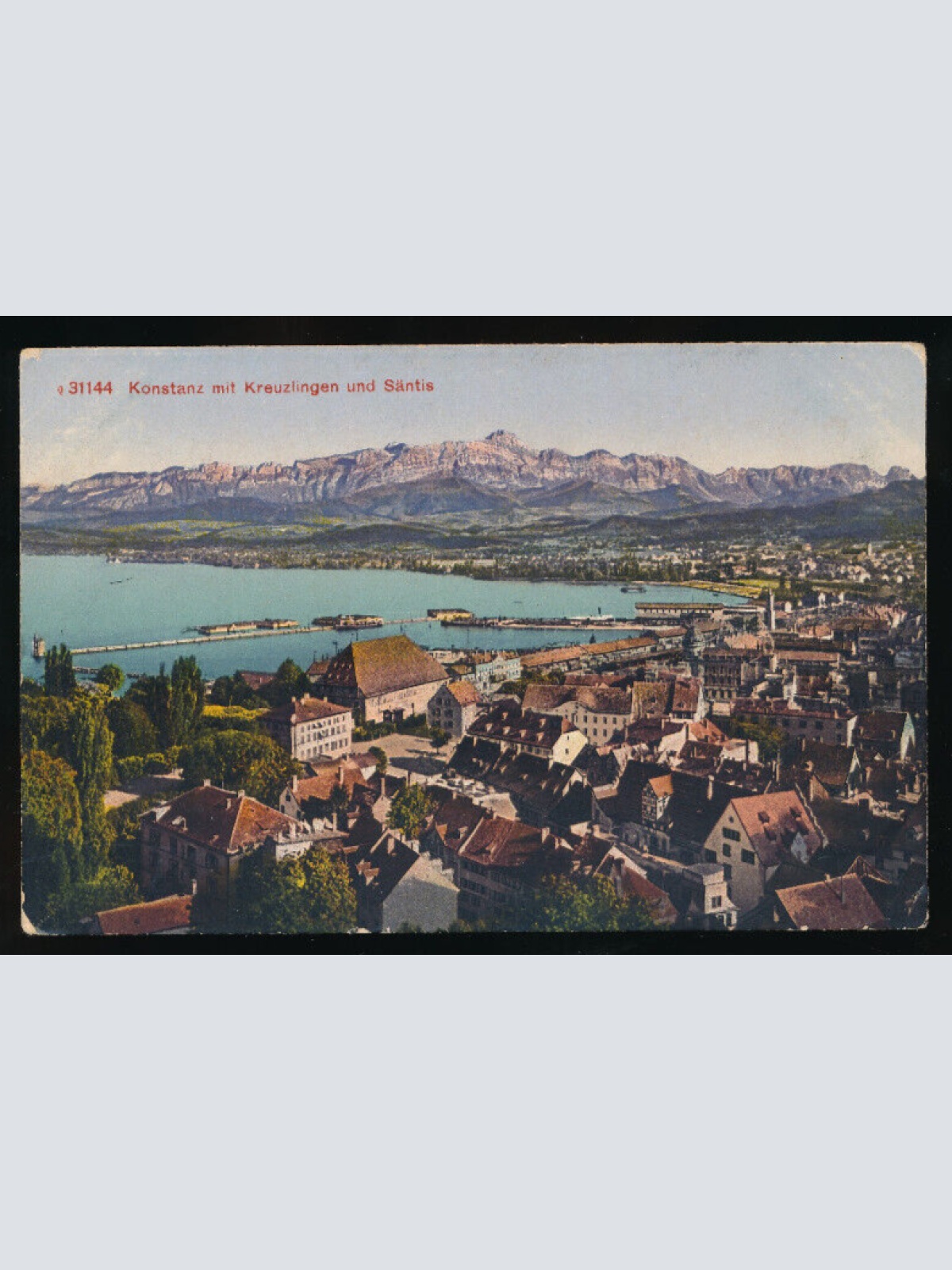 AK aus Konstanz mit Kreuzlingen Baden - Württemberg (5201)