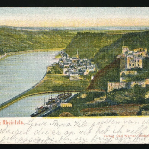 AK aus St. Goar und Rheinfels Rheinland - Pfalz (5202)
