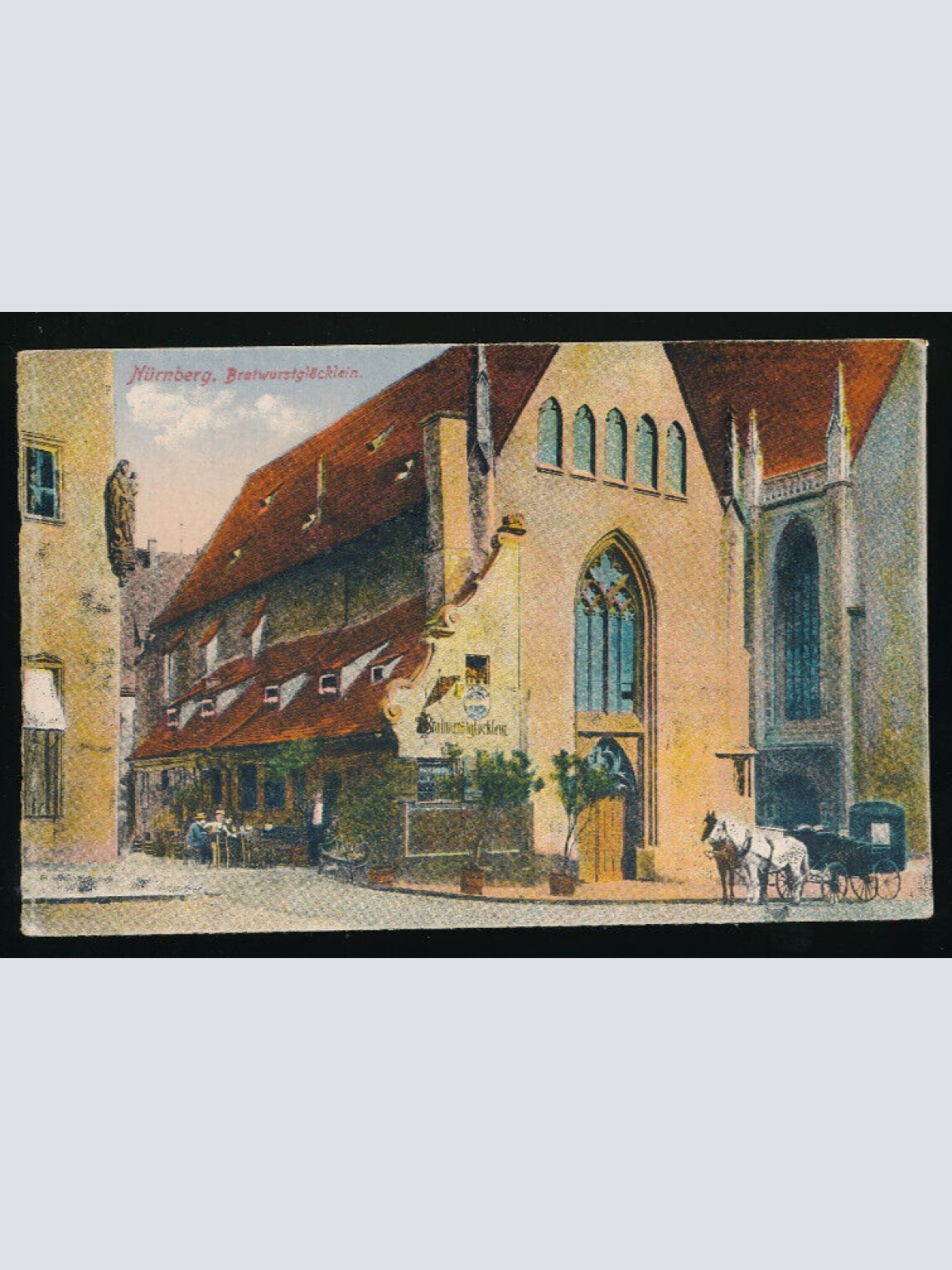 AK aus Nürnberg Bratwurstglöcklein Bayern  (5189)