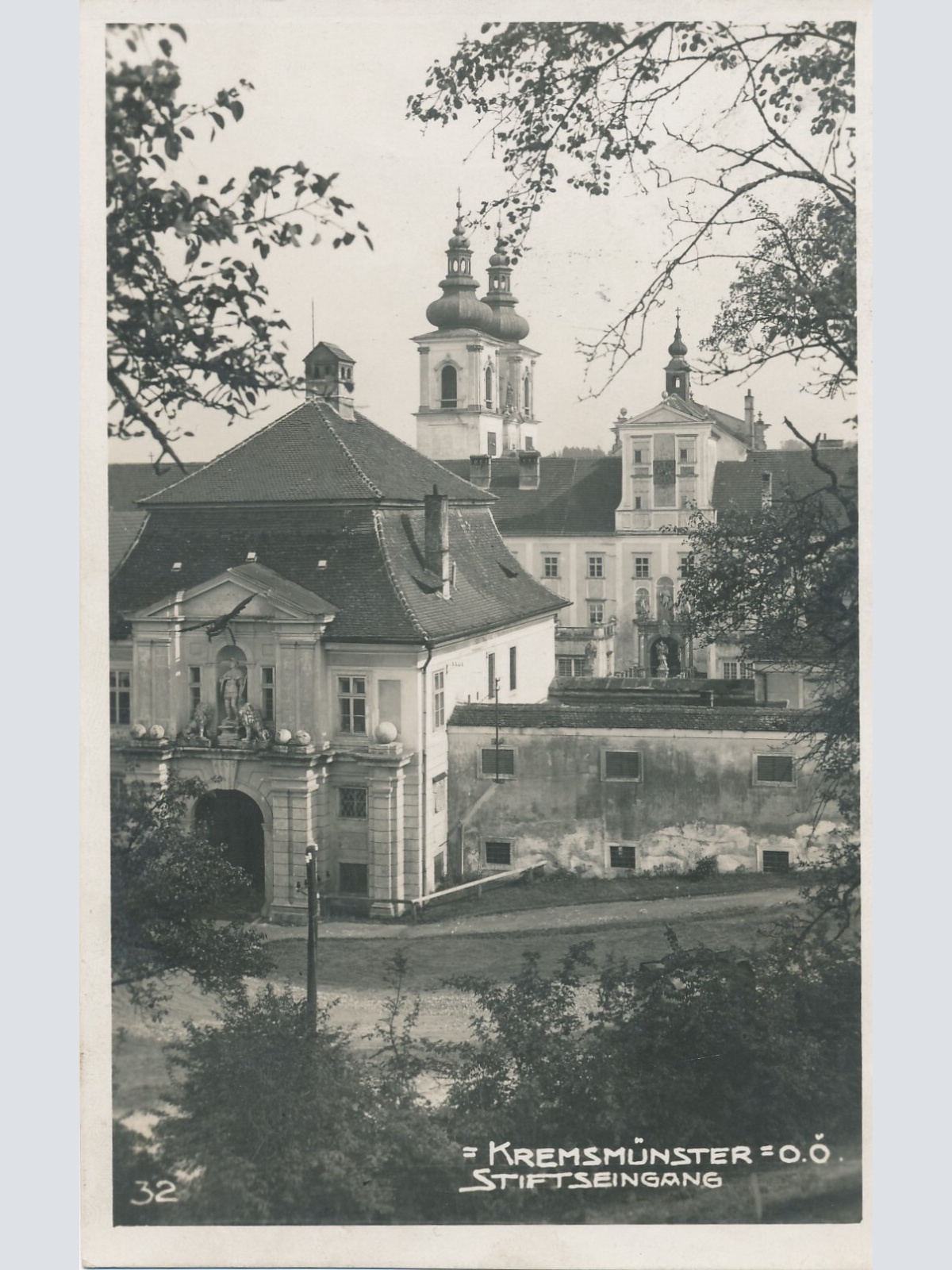 AK, Kremsmünster, Stiftseingang, Oberösterreich (S1067)