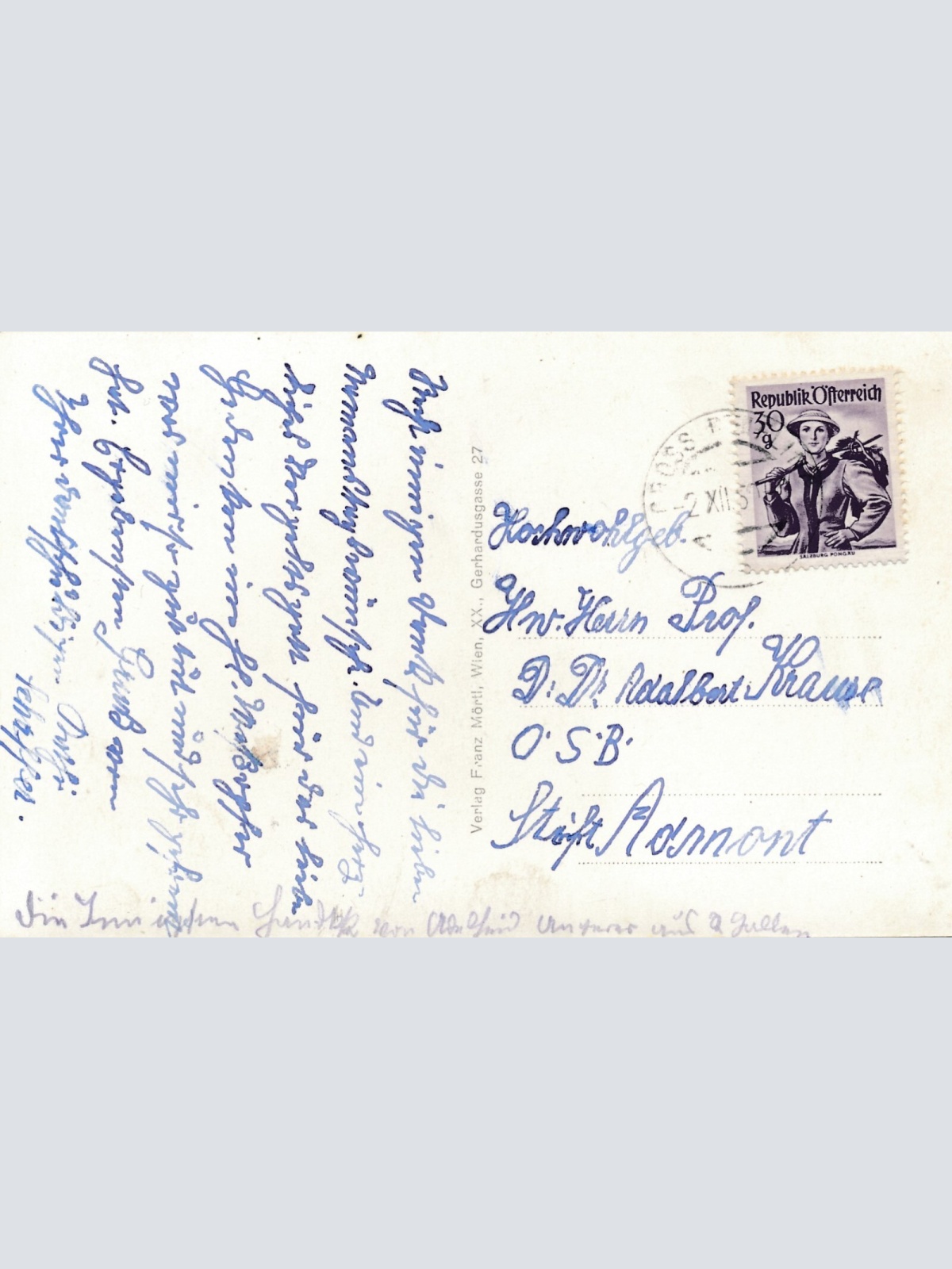 AK, Sommerfrische u. Wallfahrtsort Maria Neustift, Oberösterreich (S1085)