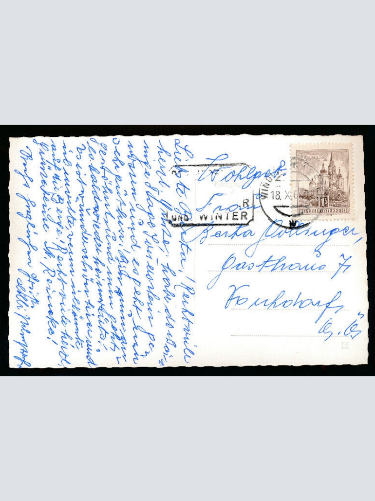 AK aus Windischgarsten Oberösterreich (5242)