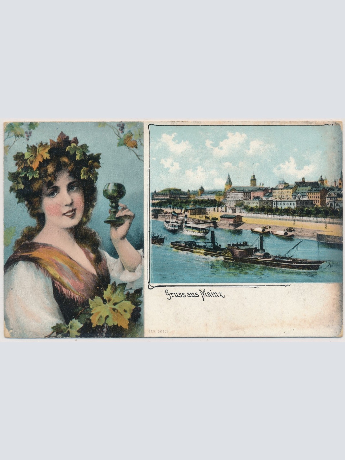 AK, Gruß aus Mainz, Rheinland-Pfalz (S704)
