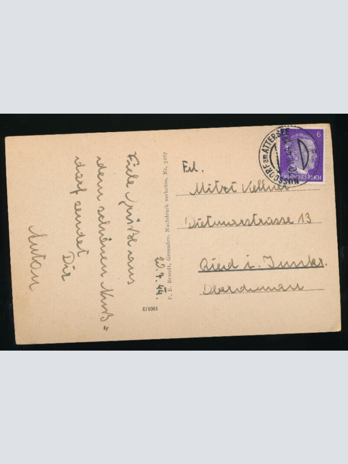 AK aus Kammer am Attersee Oberösterreich (5109)