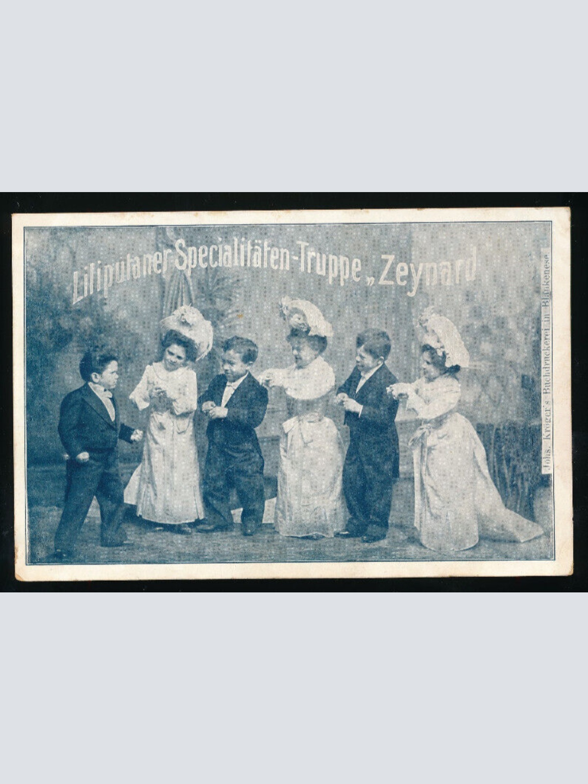 AK von der Liliputaner Specialitäten-Truppe Zeynard (5105)