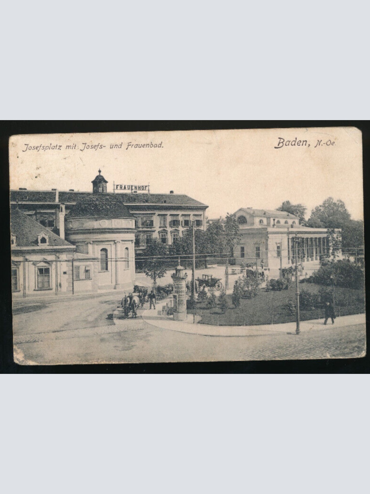 AK aus Baden Josefsplatz Niederösterreich (5159)