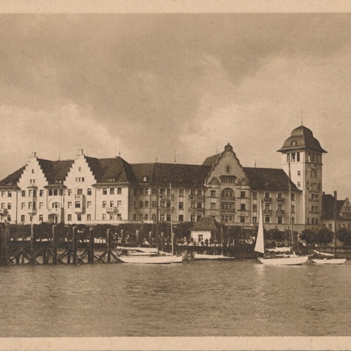 AK, Strand-Palast-Hotel, Lochau bei Bregenz a. B. Vorarlberg (S965)