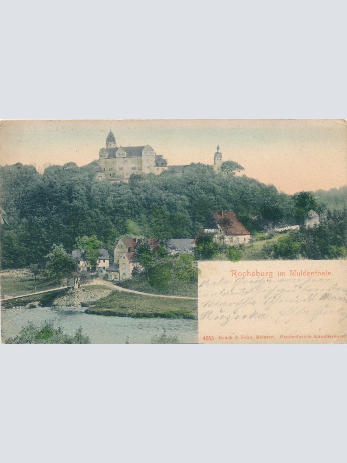 AK, Rochsburg im Muldenthale, Sachsen (S968)