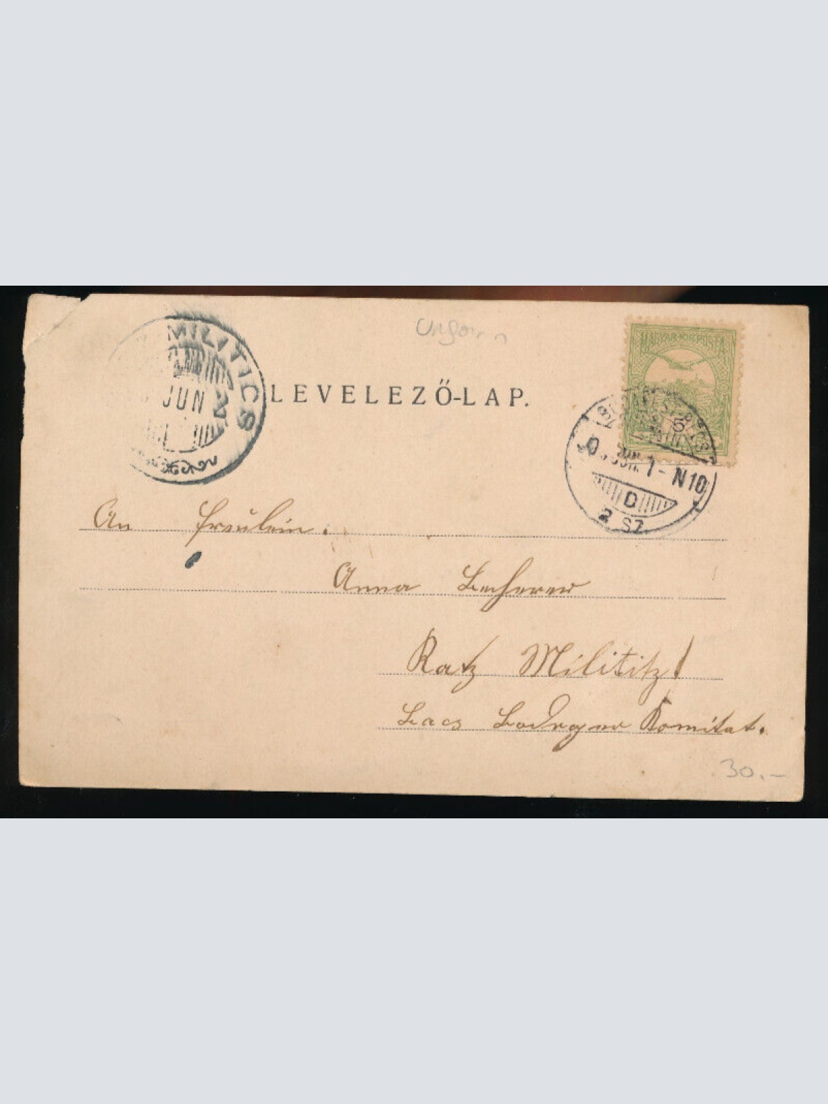 AK aus Zebegenyböl Ungarn (5474)