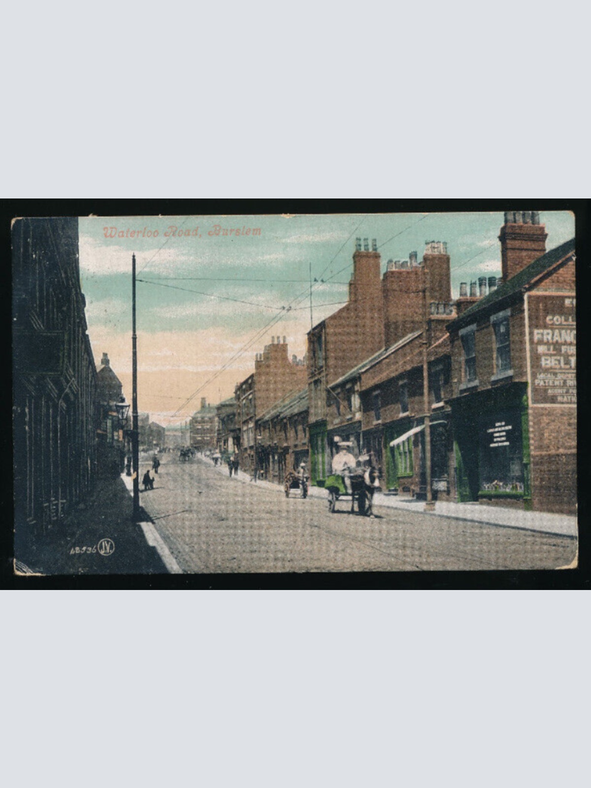 AK aus Warteloo Road Burslem England (5441)