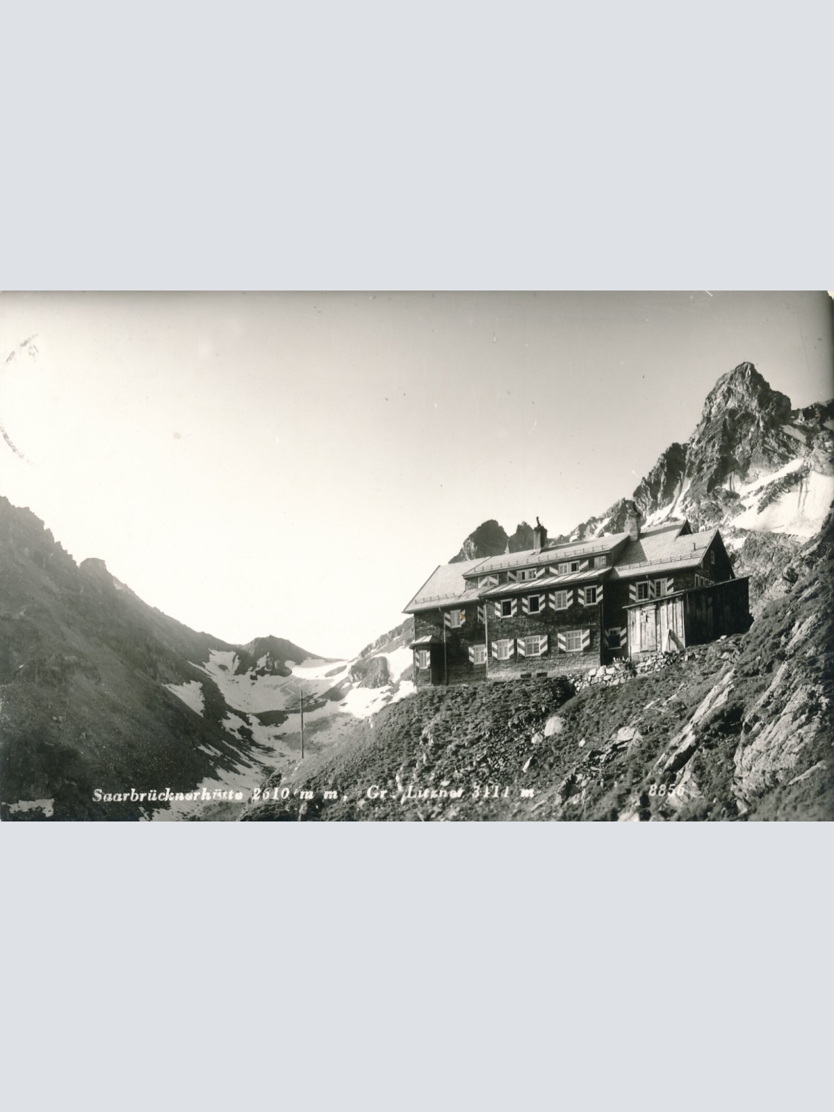 AK, Saarbrückenhütte, Gr. Lutzner, Partenen, Vorarlberg (S911)