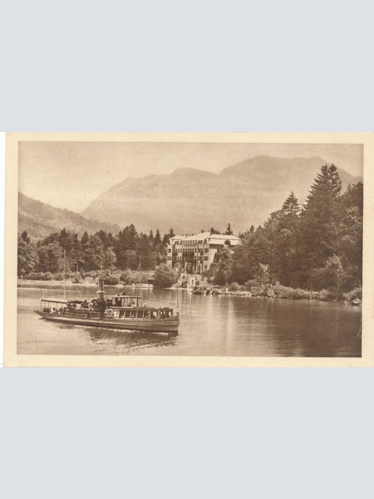 AK, Salzkammergut, Hotel Kreuzstein am Mondsee, Oberösterreich (S904)