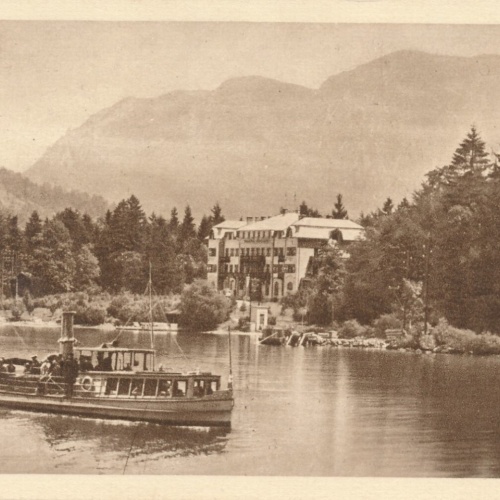 AK, Salzkammergut, Hotel Kreuzstein am Mondsee, Oberösterreich (S904)
