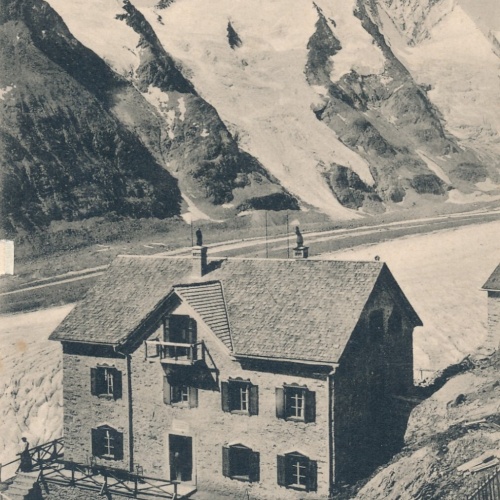 AK, Franz Josefhaus gegen Großglockner, Kärnten (S1108)