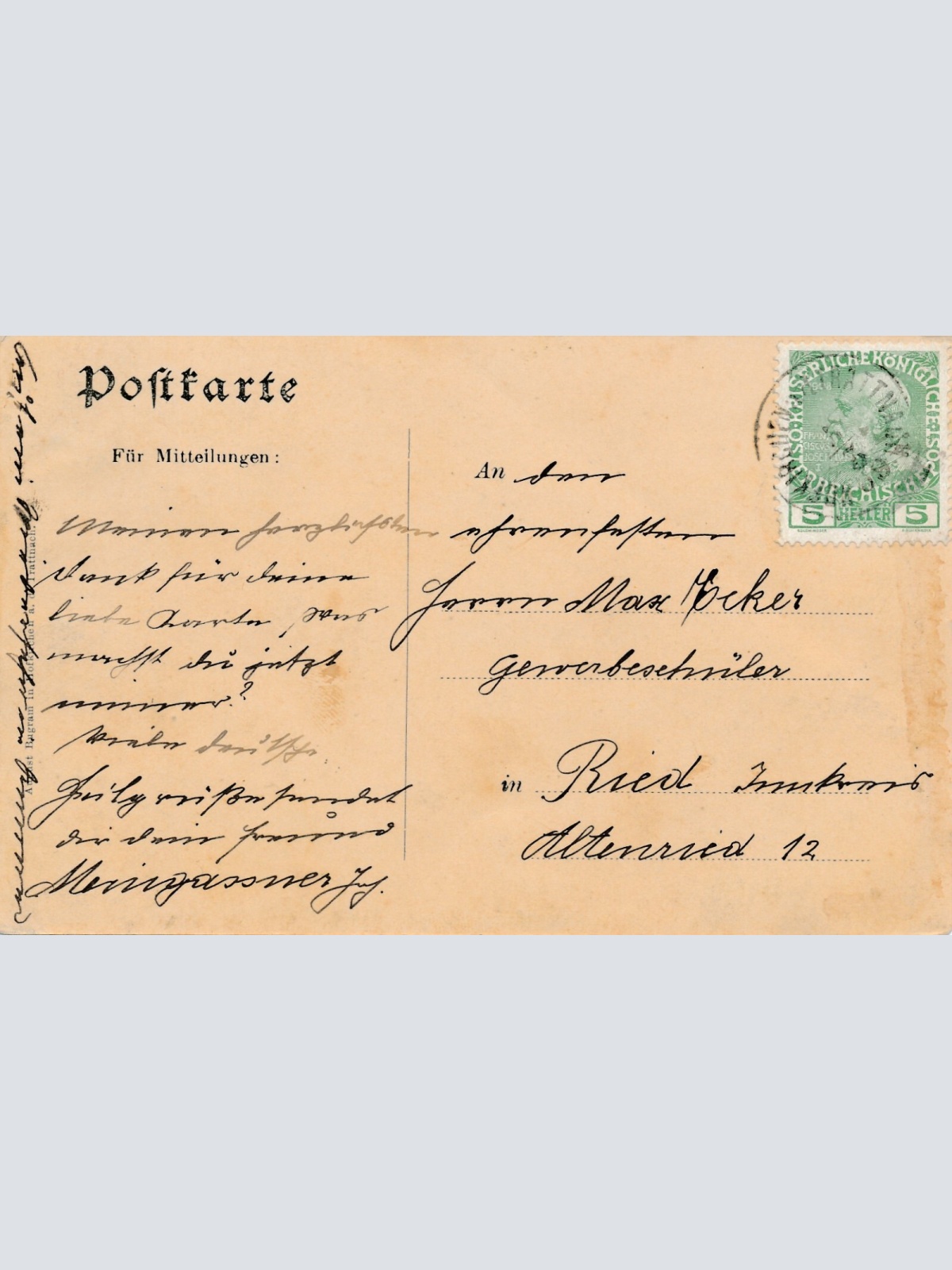 AK, Hofkirchen an der Trattnach, Oberösterreich (S935)