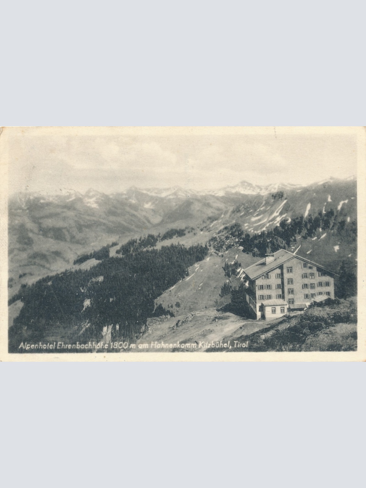 AK, Alpenhotel Ehrenbachhöhe am Hahnenkamm Kitzbühel, Tirol (S926)