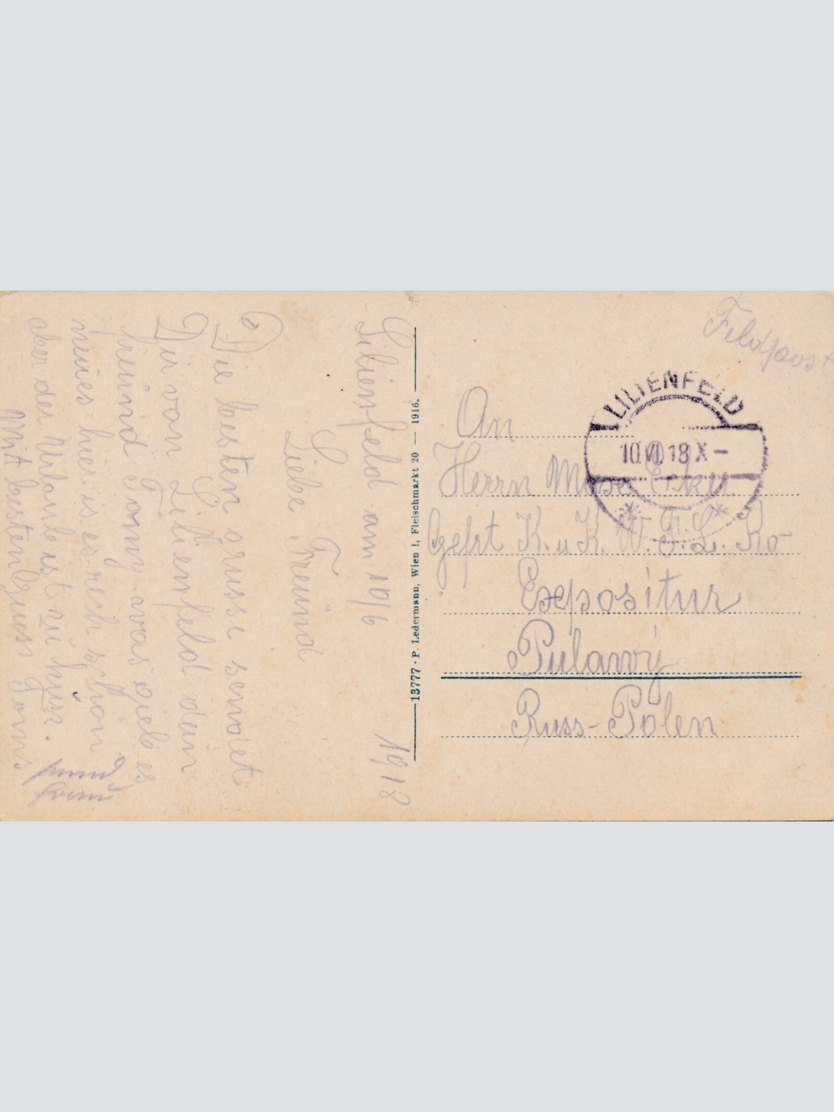 AK, Sommerfrische Lilienfeld, Niederösterreich (S933)