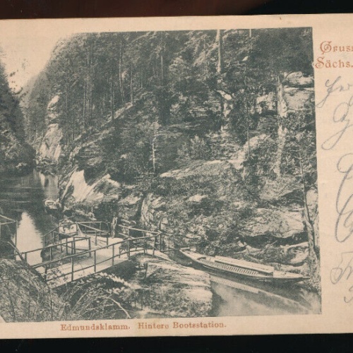 AK gruss aus der Sächs. Schweiz Sachsen (5414)