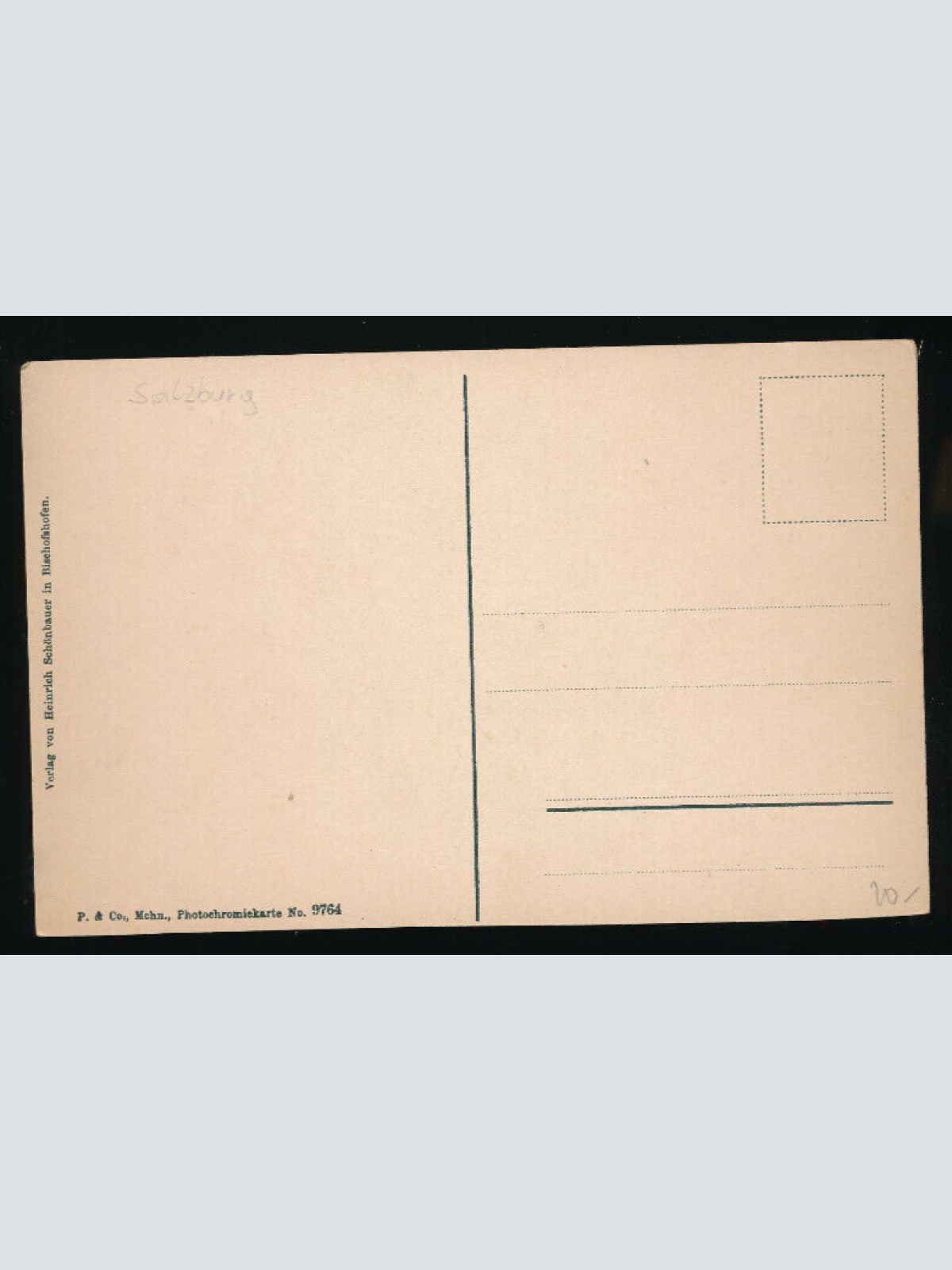 AK aus Bischofshofen mit Wasserfall Salzburg (5428)
