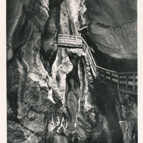 AK, Liechtensteinklamm, Hohe Brücke (S1201)