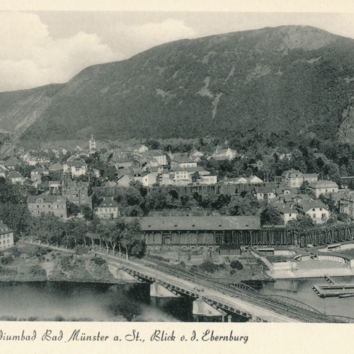 AK Thermal Sol-Radiumbad Bad Münster am Stein-Ebernburg, Rheinland-Pfalz (S1253)