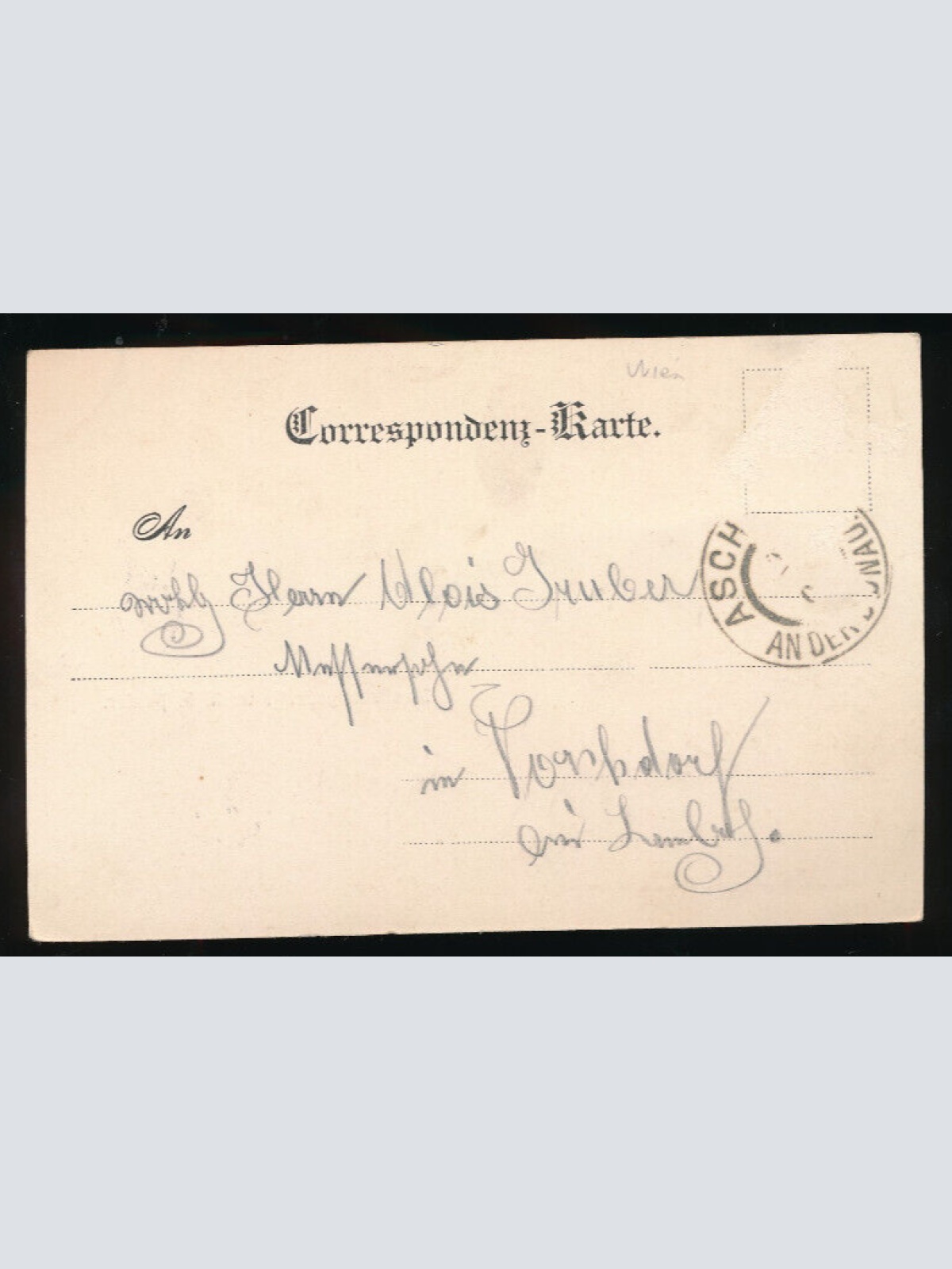 AK gruß aus Wien Ausstellungstraße im K.K. Prater Wien (5477)