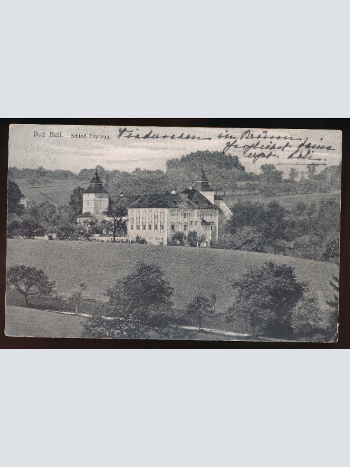 AK aus Bad Hall Mit Schloss Oberösterreich (5500)