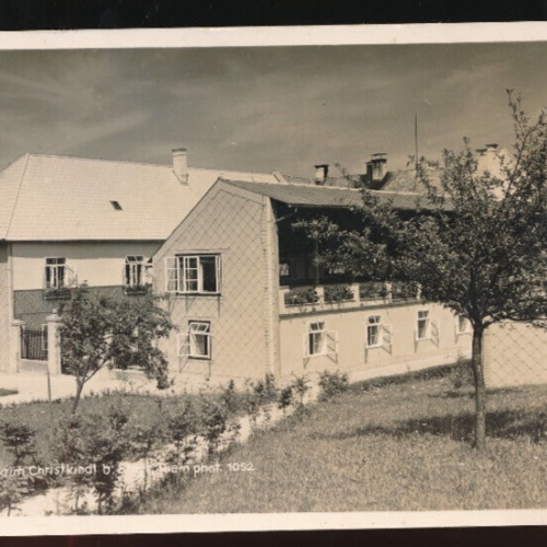 AK aus Steyr mit Erholungsheim Christkindl Oberösterreich (5504)