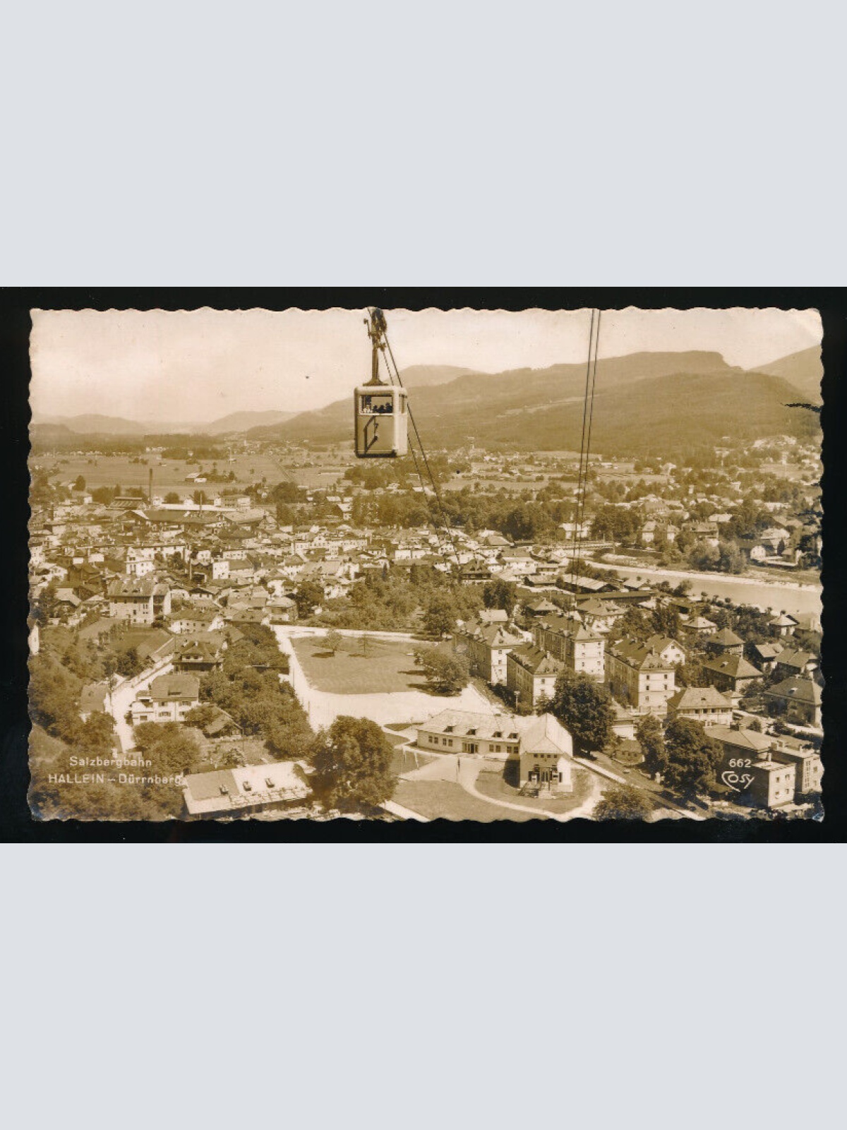 AK aus Hallein mit Salzbergbahn Salzburg (5505)