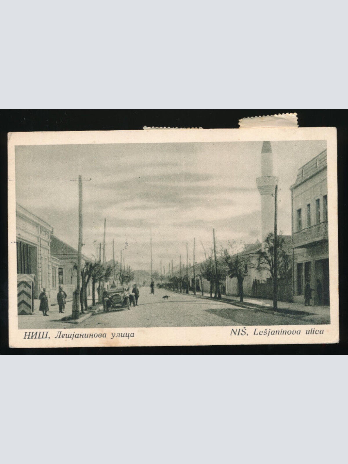 AK aus Nis Lesjaninova ulica Serbien (5508)