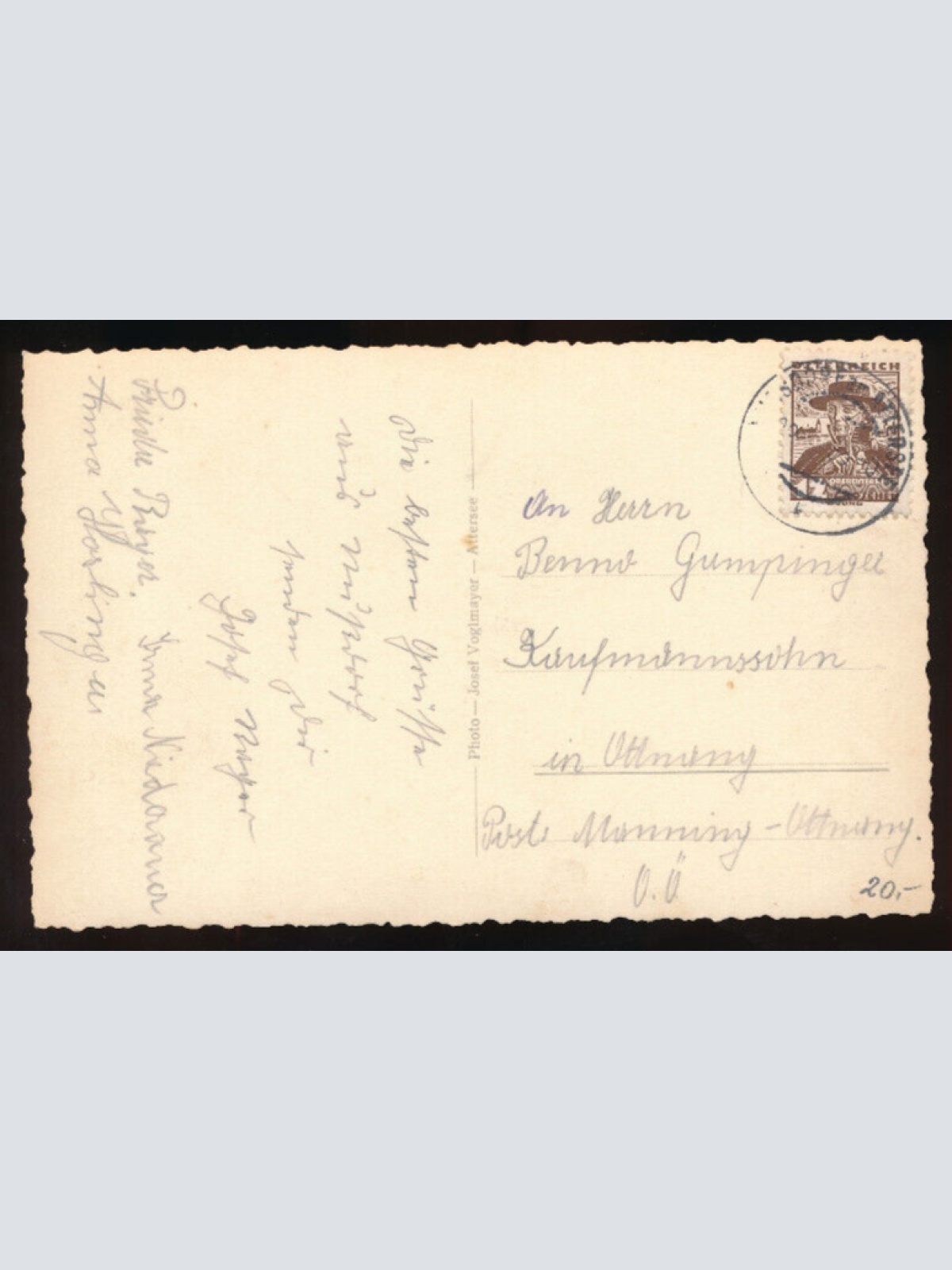 AK aus Nussdorf am Attersee Oberösterreich (5266)